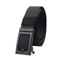 Cinto De Lona Com Fivela Automática Para Esportes Ao Ar Livre Masculino, 6 Cores Disponíveis