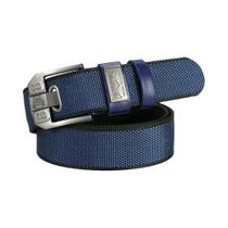 Cinto De Lona Retro Masculino Com Fivela De Pino Casual Para Jovens Moda Alta Qualidade