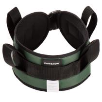 Cinto de marcha acolchoado COW & COW com 4 alças Quick Release Green Cinto de marcha acolchoado COW & COW com 4 alças Quick Release Green