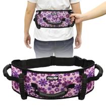 Cinto de marcha MDSTOP Transfer Belt para idosos, roxo antiderrapante