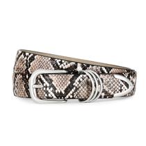 Cinto de material sintético AI DEEBLUE Snakeskin para mulheres