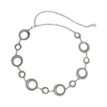 Cinto De Metal Elegante Com Recortes Para Mulheres, Acessório Versátil Para Vestidos