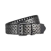 Cinto De Moda Punk Feminino Com Contas Quadradas E Pregos Willow, Estilo Cool De Rua, Cinto