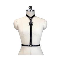 Cinto De Moda Punk Feminino, Estilo De Rua, Suspensórios, Acessório De Corset Gótico