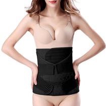 Cinto de recuperação 3 em 1 ChongerFei Belly Wrap para pós-parto preto L Cinto de recuperação 3 em 1 ChongerFei Belly Wrap para pós-parto preto L