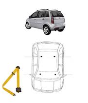 Cinto de Segurança 3 pontos dianteiro Fiat Idea