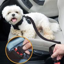 Cinto De Segurança De Carro Para Pet Ajustável Cachorro Gato Segurança Viagem LR-0220 - panda rio express