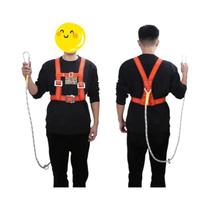 Cinto De Segurança De Corpo Inteiro Duplo Com Cinco Pontos De Fixação Para Trabalho Em Altura