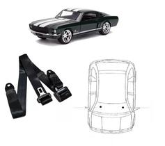 Cinto de Segurança estático de 3 pontos dianteiro Ford Mustang