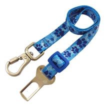 Cinto de Segurança Para Cachorro com Trava Rosqueada Azul Cinto de Segurança Para Cachorro com Trava Rosqueada Azul