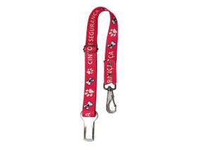 Cinto de Segurança para Cães Cachorro Seda 25mm