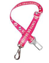 Cinto De Segurança Pet em Seda Estampada