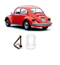 Cinto de Segurança retrátil de 3 pontos dianteiro VW Fusca