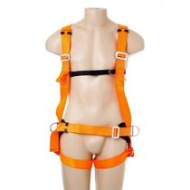Cinto de segurança tipo paraquedista 3 pontos de ancoragem frontal dorsal e lateral Cinto de segurança tipo paraquedista 3 pontos de ancoragem frontal dorsal e lateral