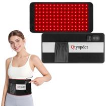 Cinto de Terapia com Luz Vermelha Qtyspdct 40,6x20 cm 660nm 850nm LED