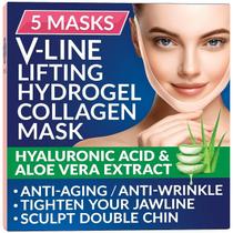 Cinto de tonificação facial V Line Stylia Double Chin Mask 5PC Cinto de tonificação facial V Line Stylia Double Chin Mask 5PC