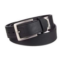 Cinto de Trabalho Dickies em Couro Reforçado 3,8 cm Preto
