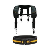 Cinto De Trabalho E Alça De Ombro TOOLSTACK De 2 Peças Para Uso Pesado, Durável, Com Engate Rápido Cinto De Trabalho E Alça De Ombro TOOLSTACK De 2 Peças Para Uso Pesado, Durável, Com Engate Rápido