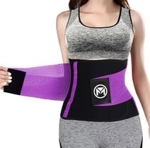 Cinto de treino de cintura Moolida Purple Small 61-71 cm de cintura Cinto de treino de cintura Moolida Purple Small 61-71 cm de cintura