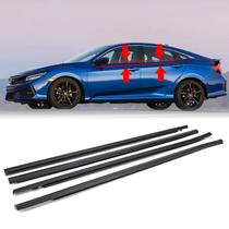 Cinto de vedação Weatherstrip Window Moulding Trim para Honda Civic Cinto de vedação Weatherstrip Window Moulding Trim para Honda Civic