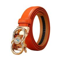 Cinto De Vestido De Couro De Vaca Luxuoso Para Mulheres Com Fivela Automática Designer Feminino Cinto De Vestido De Couro De Vaca Luxuoso Para Mulheres Com Fivela Automática Designer Feminino