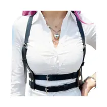 Cinto Decorativo De Moda Gótica Harajuku Para Mulheres, Suspensórios Acessórios De Cintura