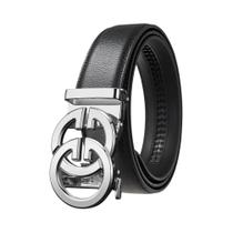 Cinto Designer Duplo G Masculino De Alta Qualidade Em Couro Legítimo Automático Tamanho plus 170 160