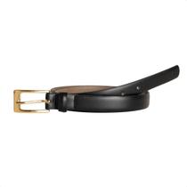 Cinto dm obsession preto com fivela dourada - Cinto dm obsession preto com fivela dourada -
