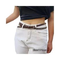 Cinto Duplo De Couro PU Preto Feminino, Cinto Versátil E Fashion Para Vestidos E Jeans Cinto Duplo De Couro PU Preto Feminino, Cinto Versátil E Fashion Para Vestidos E Jeans