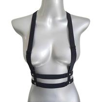 Cinto Duplo Elástico com Suspensório Arreio Harness para Kpop e Kdrama