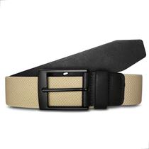 Cinto Elastico E Couro Slim Oldmoney Masculino Legitimo Bege Cinto Elastico E Couro Slim Oldmoney Masculino Legitimo Bege