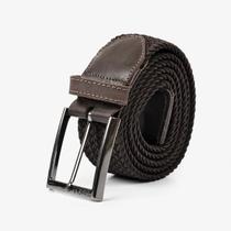 Cinto Elástico Flex Masculino Ferracini - Preto Bege Marrom