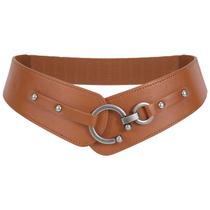 Cinto elástico largo WERFORU feminino vintage para vestido de Halloween