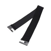 Cinto Elástico Preto Com Faixa Larga 60-80cm Estilo Coreano Versátil Para Jaqueta De Pluma E Saia Cinto Elástico Preto Com Faixa Larga 60-80cm Estilo Coreano Versátil Para Jaqueta De Pluma E Saia