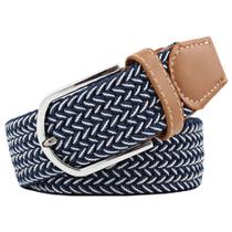 Cinto elástico trançado Huyfhksd Mixed Color para homens e mulheres Cinto elástico trançado Huyfhksd Mixed Color para homens e mulheres