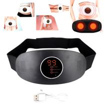 Cinto Elétrico Massageador Vibração Abdominal Infravermelho Cinto Elétrico Massageador Vibração Abdominal Infravermelho