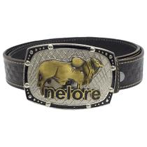 Cinto em couro com fivela country SV0637