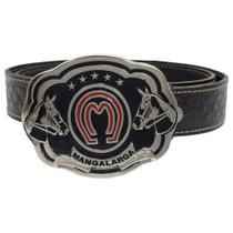 Cinto em couro com fivela country SV0650