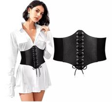 Cinto Espartilho Corselet Corpete Elástico