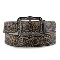 Cinto Estonado Floral Rústico Estilo Country Feminino Masculino