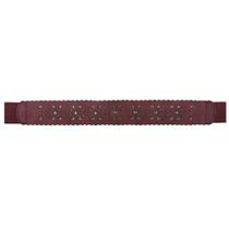 Cinto Faixa Cor Bordo Decorativo Feminino Com Elástico, CF85