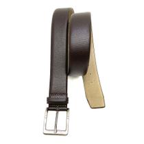 Cinto Fasolo Tradicional Fivela Quadrada em Couro Masculino