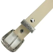 Cinto Feminino Ajustável, Fivela De Metal Em material sintético