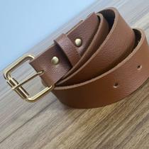 Cinto Feminino Básico Dourado