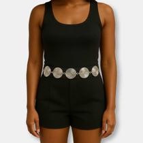 Cinto Feminino Body Chain Retrô com Corrente Cinto Feminino Body Chain Retrô com Corrente
