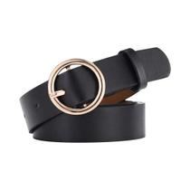 Cinto Feminino com Botão Dourado - Moda e Estilo para Calças e Jeans Cinto Feminino com Botão Dourado - Moda e Estilo para Calças e Jeans