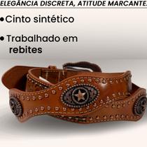Cinto Feminino Completo Estilo Country Xerife Boiadeira