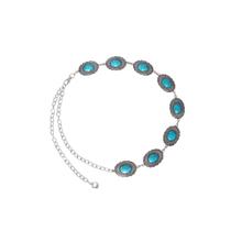 Cinto Feminino Corrente Com Pedrarias Boho Chic