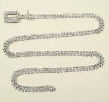 Cinto Feminino Corrente Com Strass Brilhante Fino BBH-T83/T85