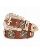 Cinto Feminino Country com Pedraria Strass Brilho e Estilo para seu Look